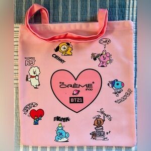 BT21 x The Créme Shop Tote Bag